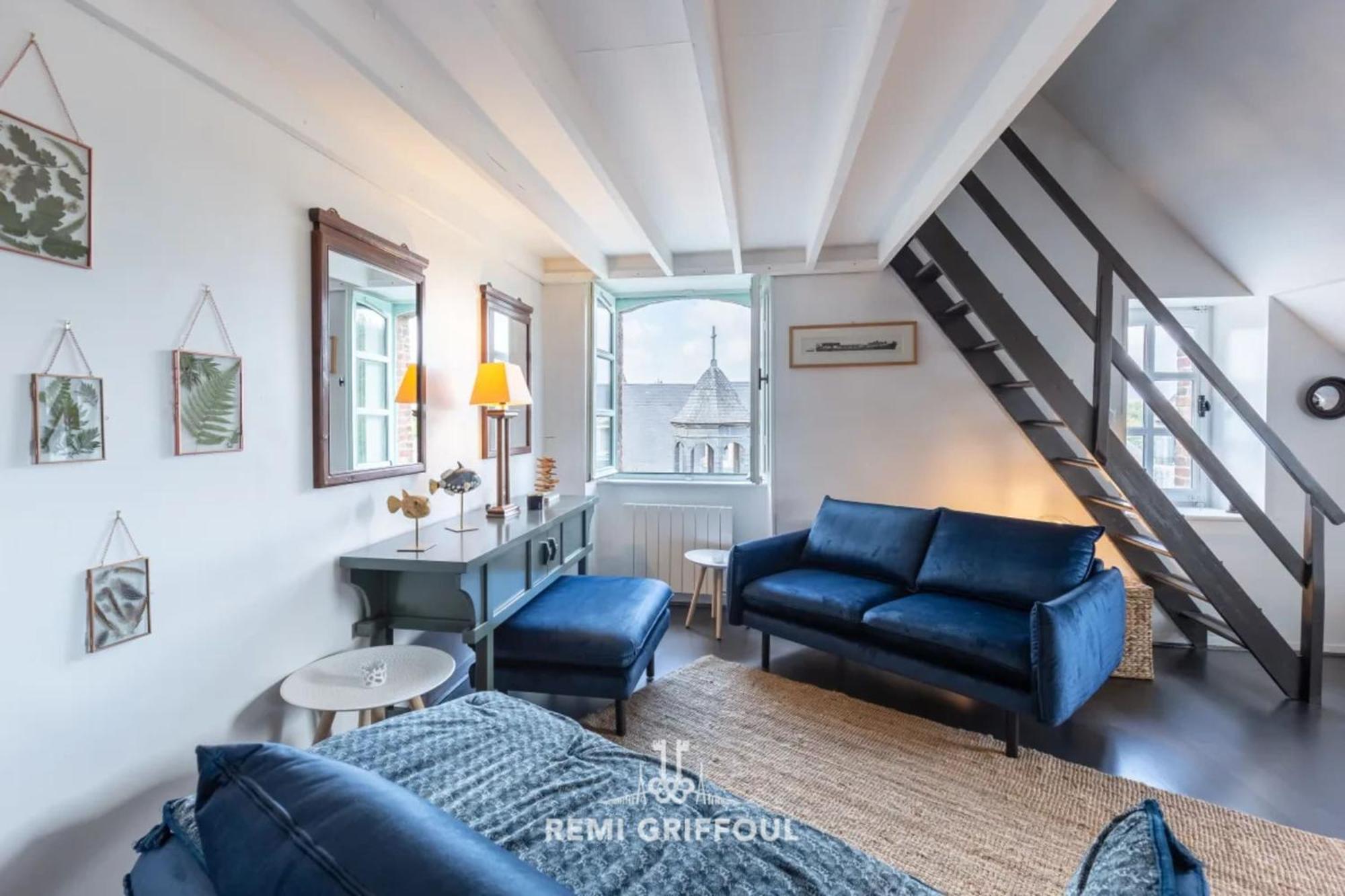 Le Phare Bleu Center & Beach 2 To 4 Guests Honfleur Bagian luar foto