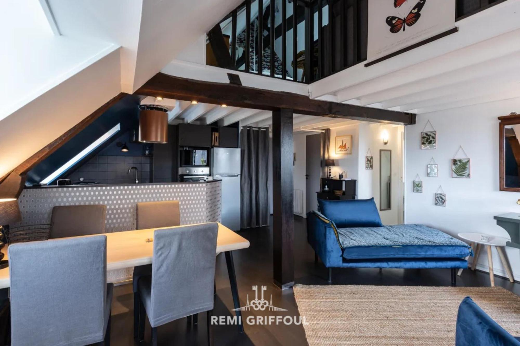 Le Phare Bleu Center & Beach 2 To 4 Guests Honfleur Bagian luar foto